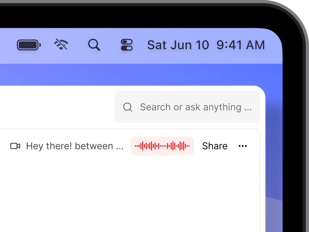 No internet interface
